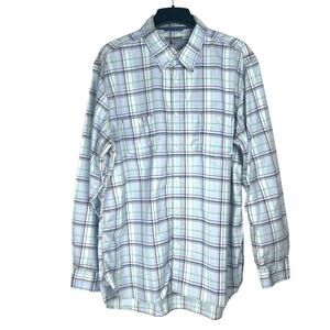 Martin Gordon Men's XXL Button-Up Casual Shirt Cotton Long Sleeve Stitching